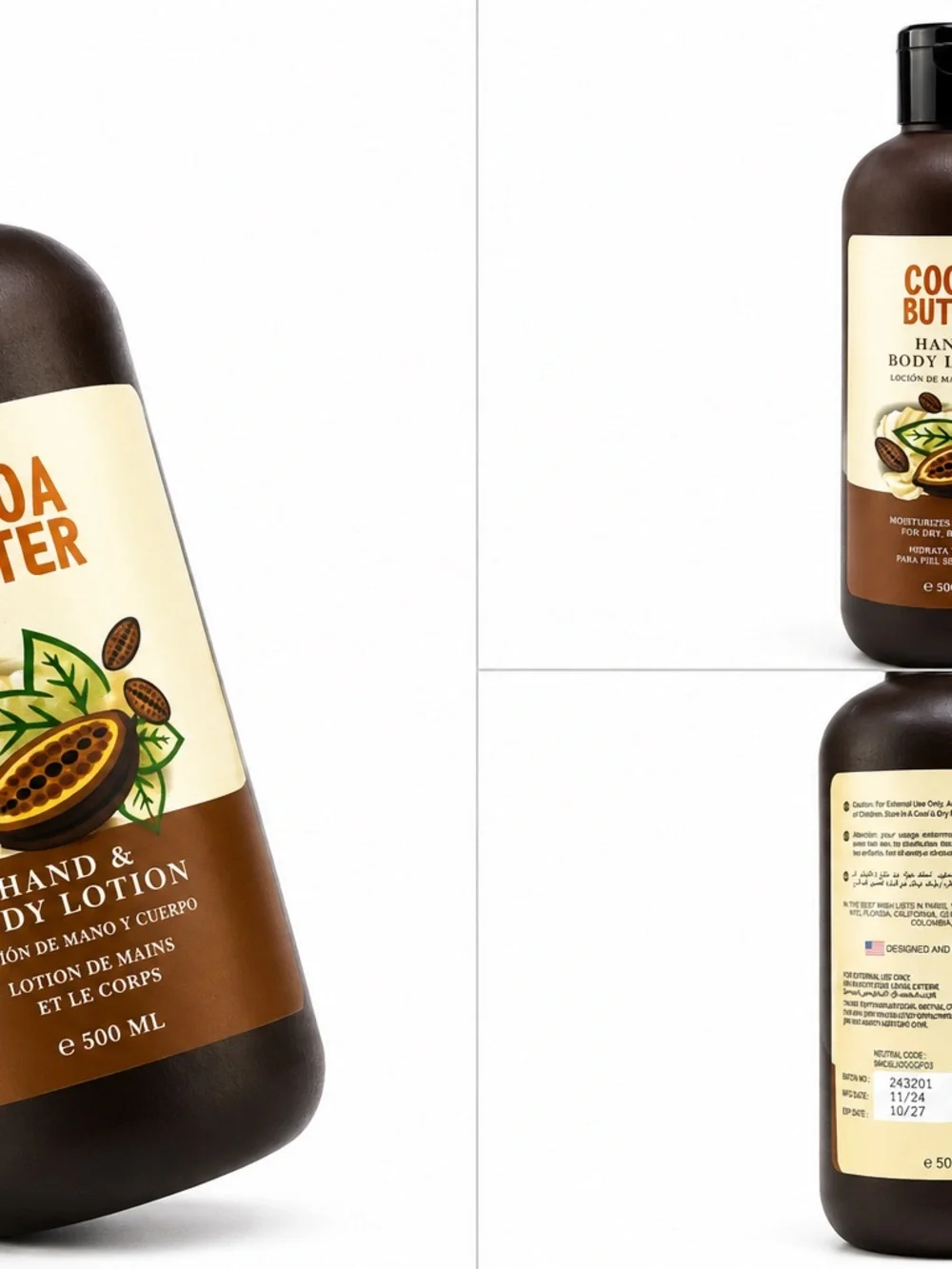 Hand & Body Lotion — Nourishing Brown Moisturizer